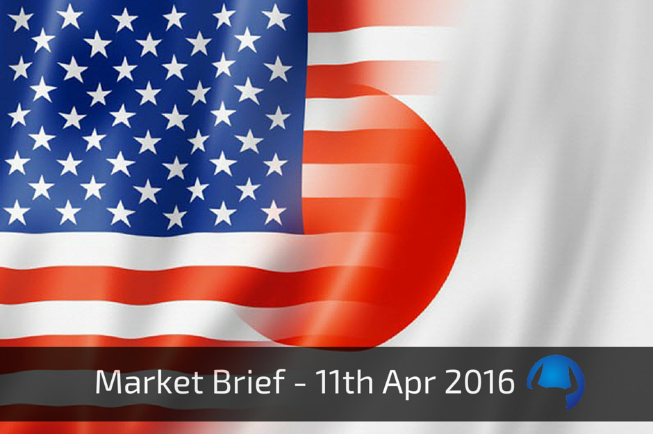 Read more about the article Market Brief – Monday 11th Apr 2016