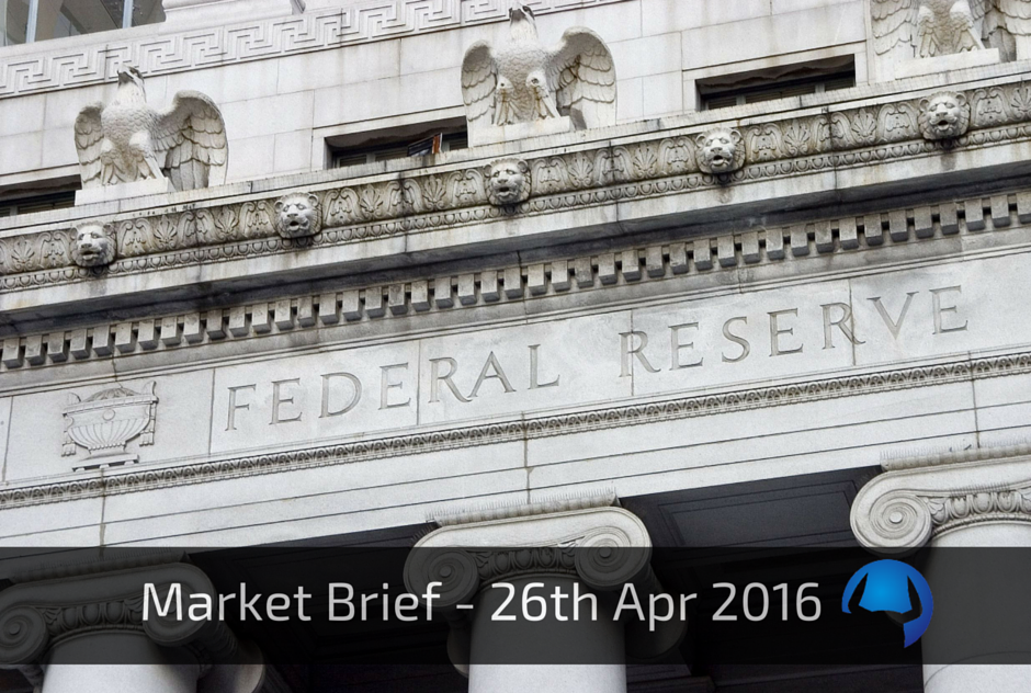 Read more about the article Market Brief – Tuesday 26th Apr 2016