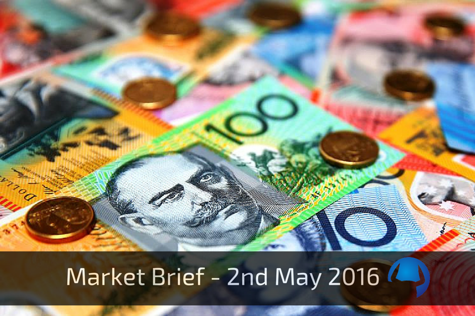 Read more about the article Market Brief – Monday 2nd May 2016