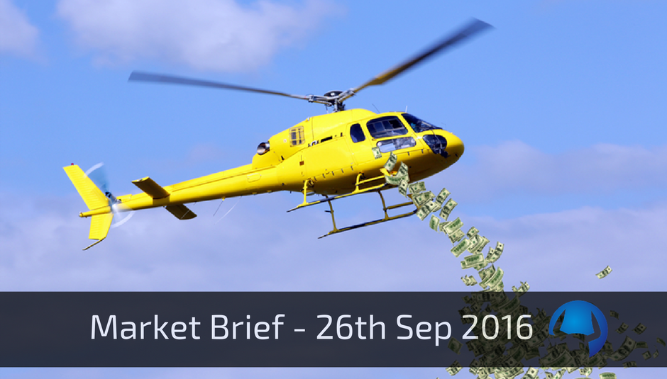 Read more about the article Market Brief – Monday 26th September 2016