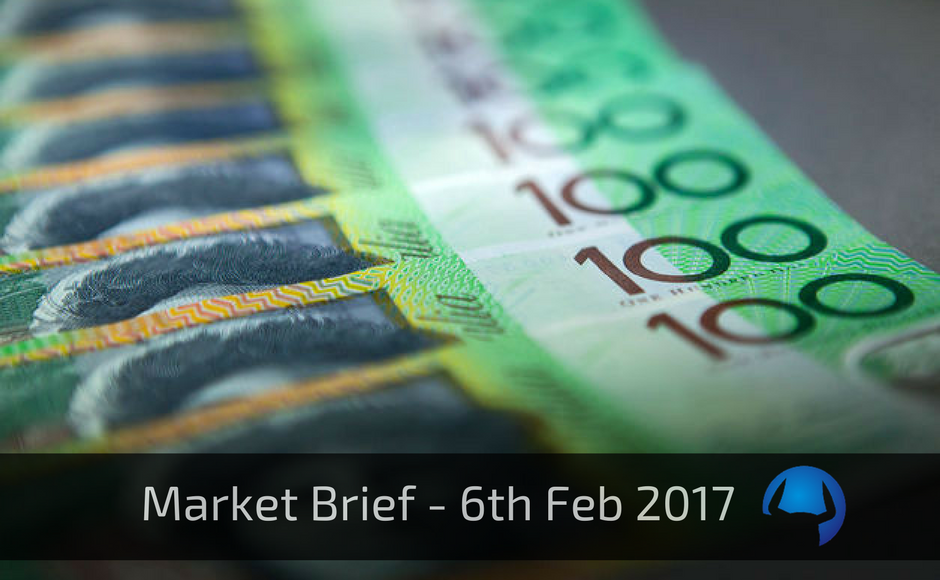 Read more about the article Market Brief – Monday 6th February 2017