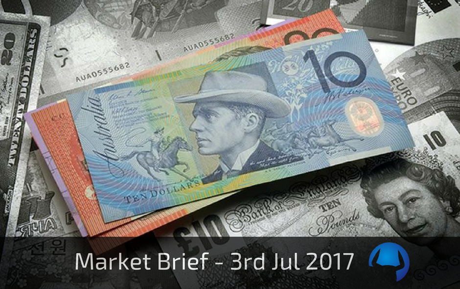 Read more about the article Market Brief – Monday 3rd July 2017