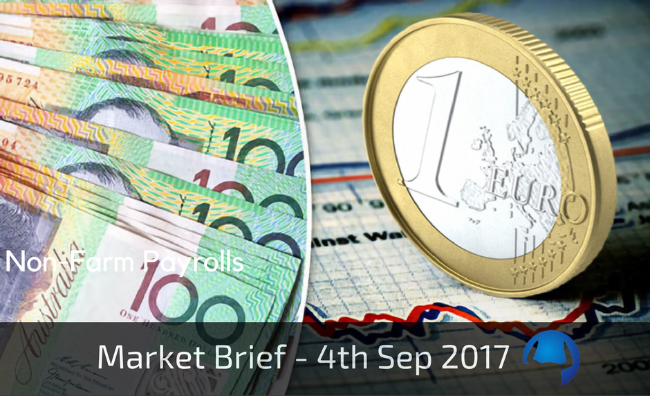 Read more about the article Market Brief – Monday 4th September 2017