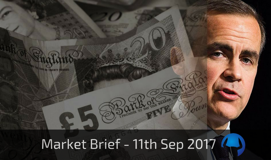 Read more about the article Market Brief – Monday 11th September 2017