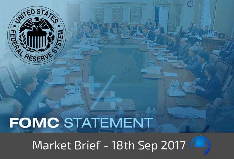 Read more about the article Market Brief – Monday 18th September 2017