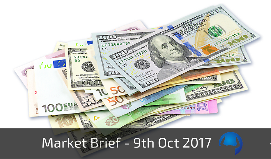 Read more about the article Market Brief – Monday 9th October 2017