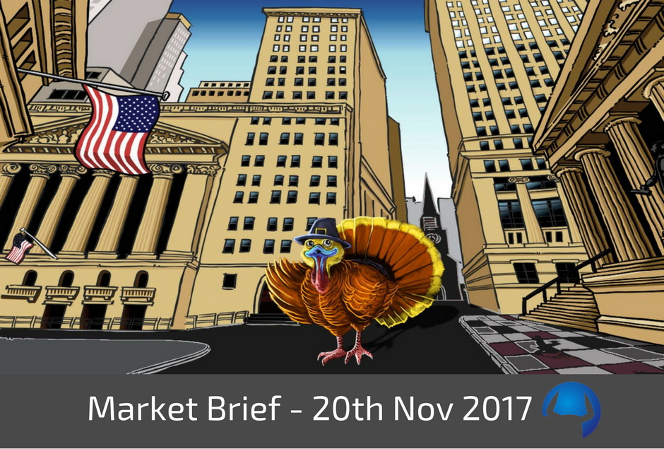 Read more about the article Market Brief – Monday 20th November 2017