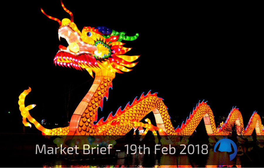 Read more about the article Market Brief – Monday 19th February 2018