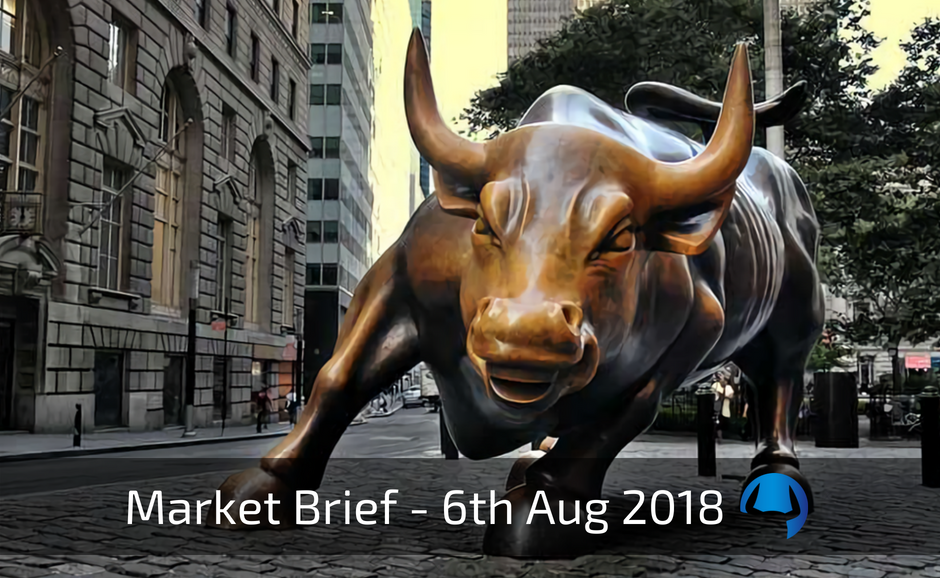 Trade View Investments Weekly Market Brief 6th August 2018