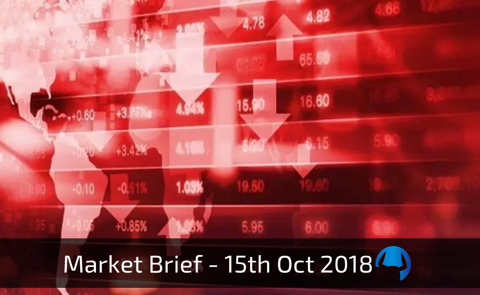 Read more about the article Market Brief – Monday 15th October 2018