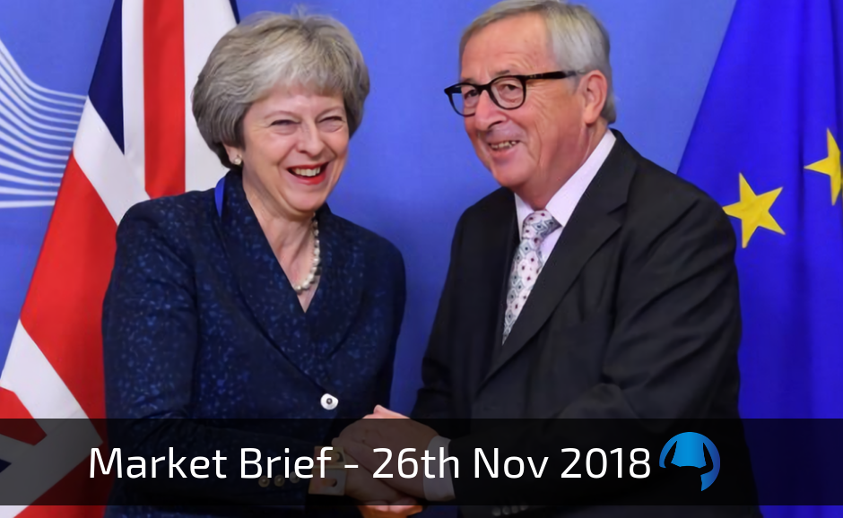 Read more about the article Market Brief – Monday 26th November 2018