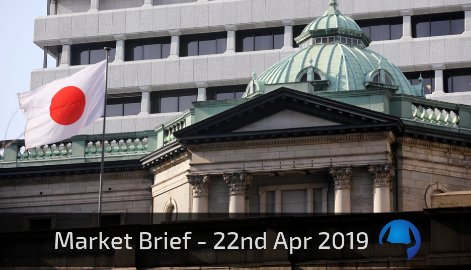 Read more about the article Market Brief – Monday 22nd April 2019