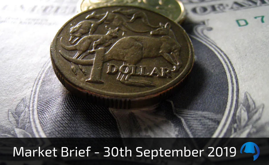 Read more about the article Market Brief – Monday 30th September 2019