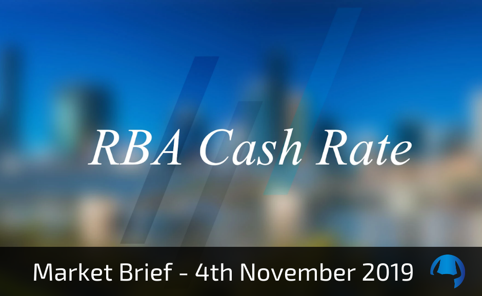 Read more about the article Market Brief – Monday 4th November 2019