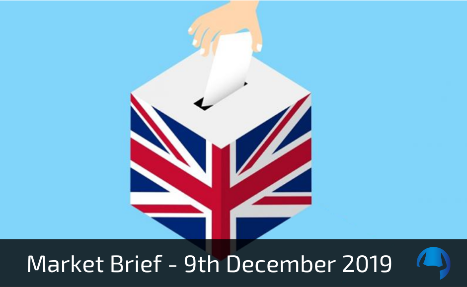 Read more about the article Market Brief – Monday 9th December 2019