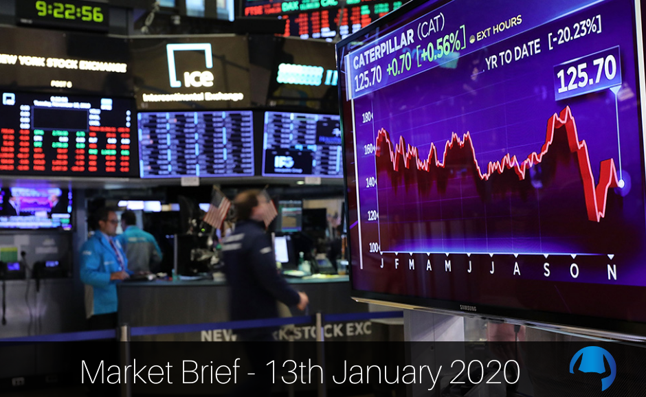 Read more about the article Market Brief – Monday 13th January 2020