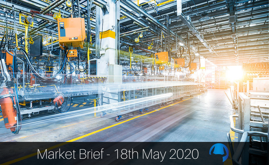 Read more about the article Market Brief – Monday 18th May 2020