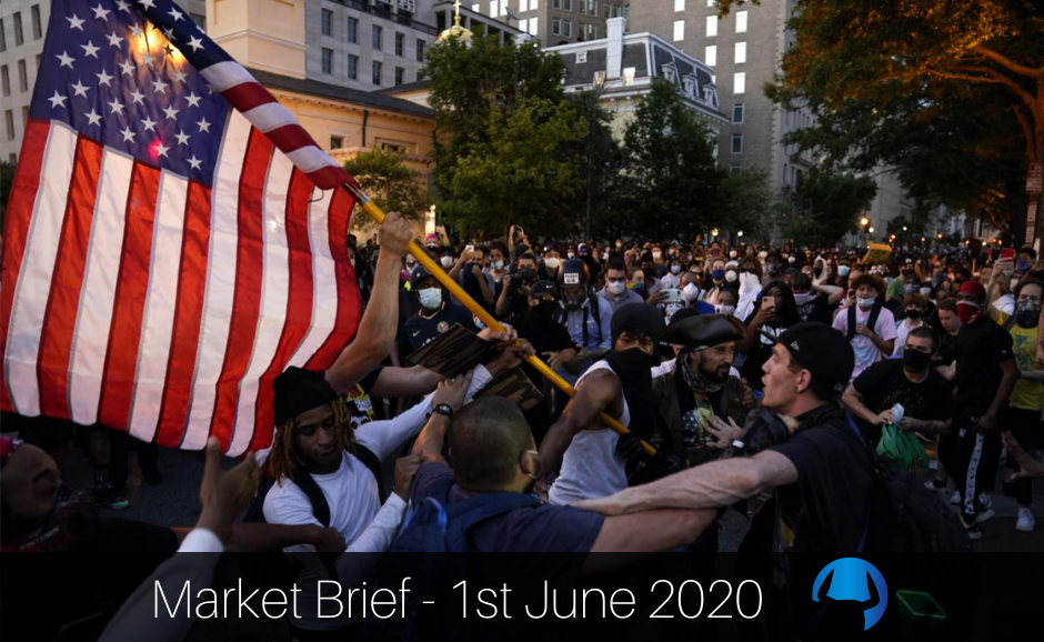 Read more about the article Market Brief – Monday 1st June 2020