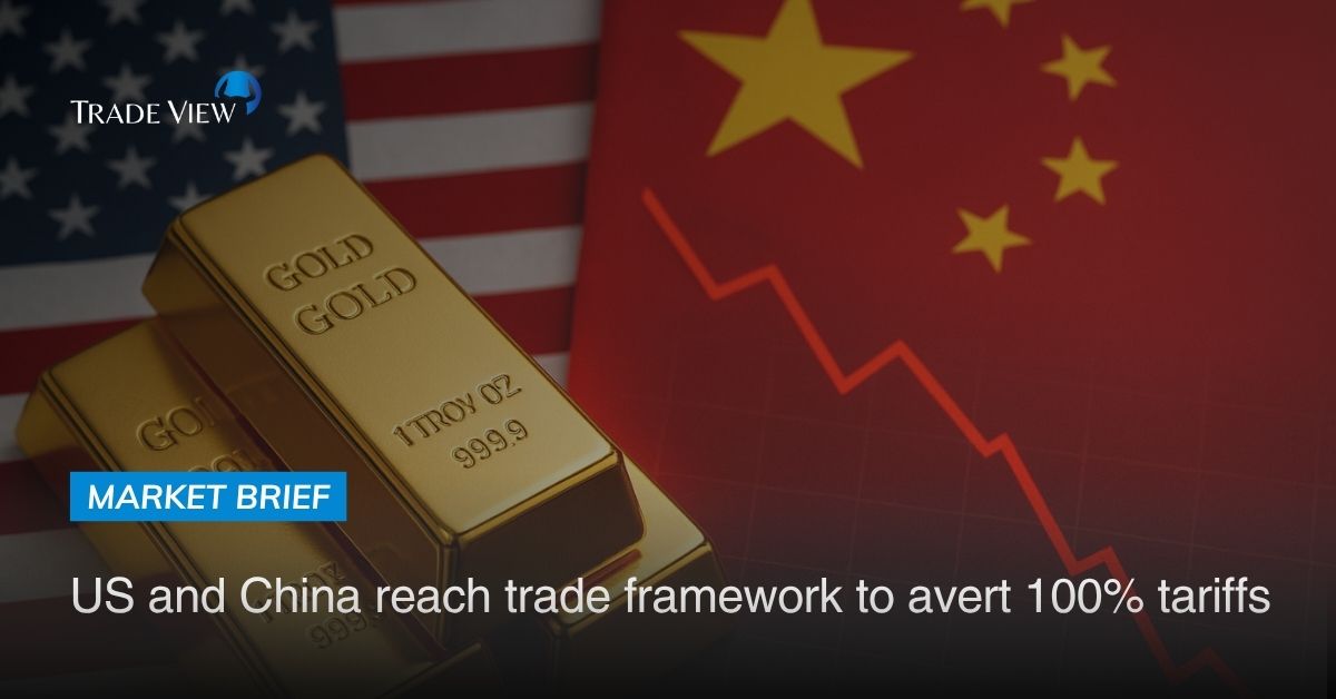 Read more about the article Gold prices slip as safe-haven demand eases on hopes of a Trump-China trade breakthrough