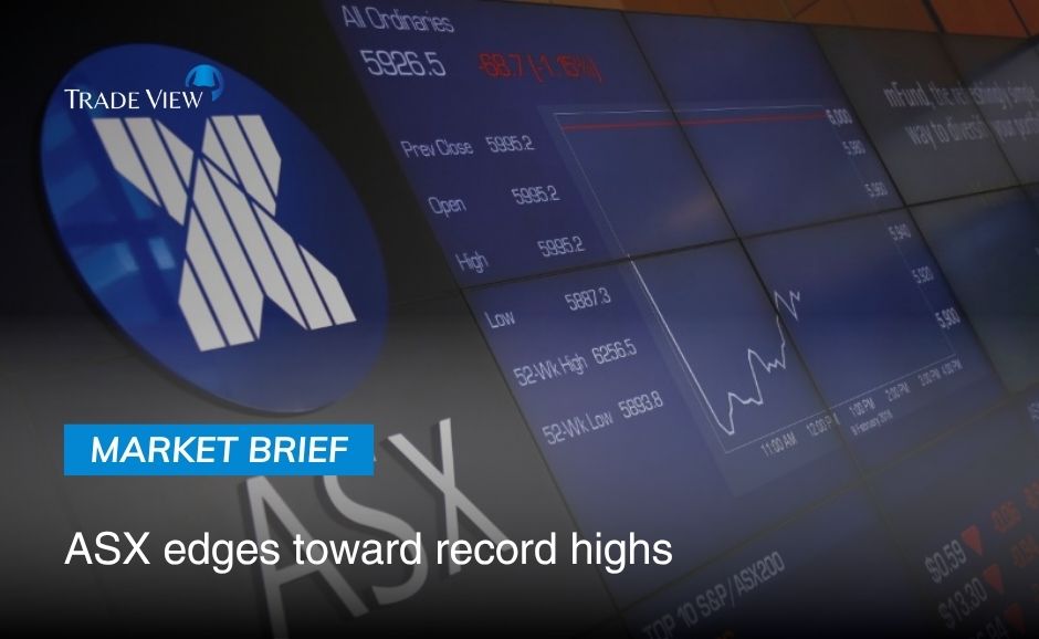 Read more about the article ASX nears historic peak as Gold and Bitcoin rally