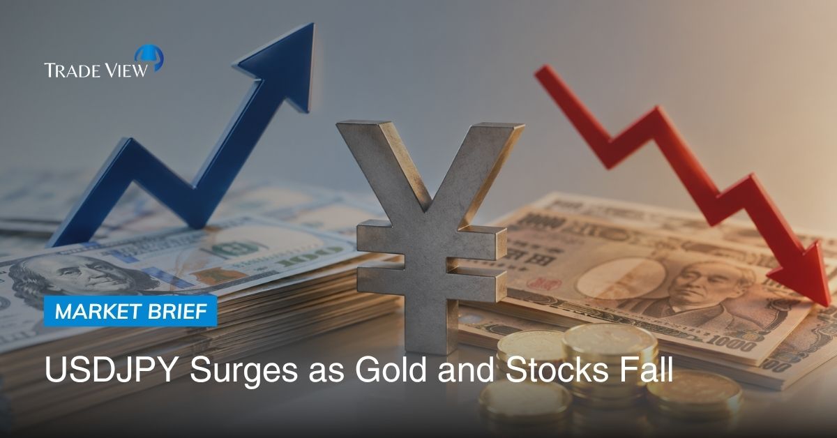 Read more about the article USDJPY Surges Above 160 as Gold and Stocks Come Under Pressure.